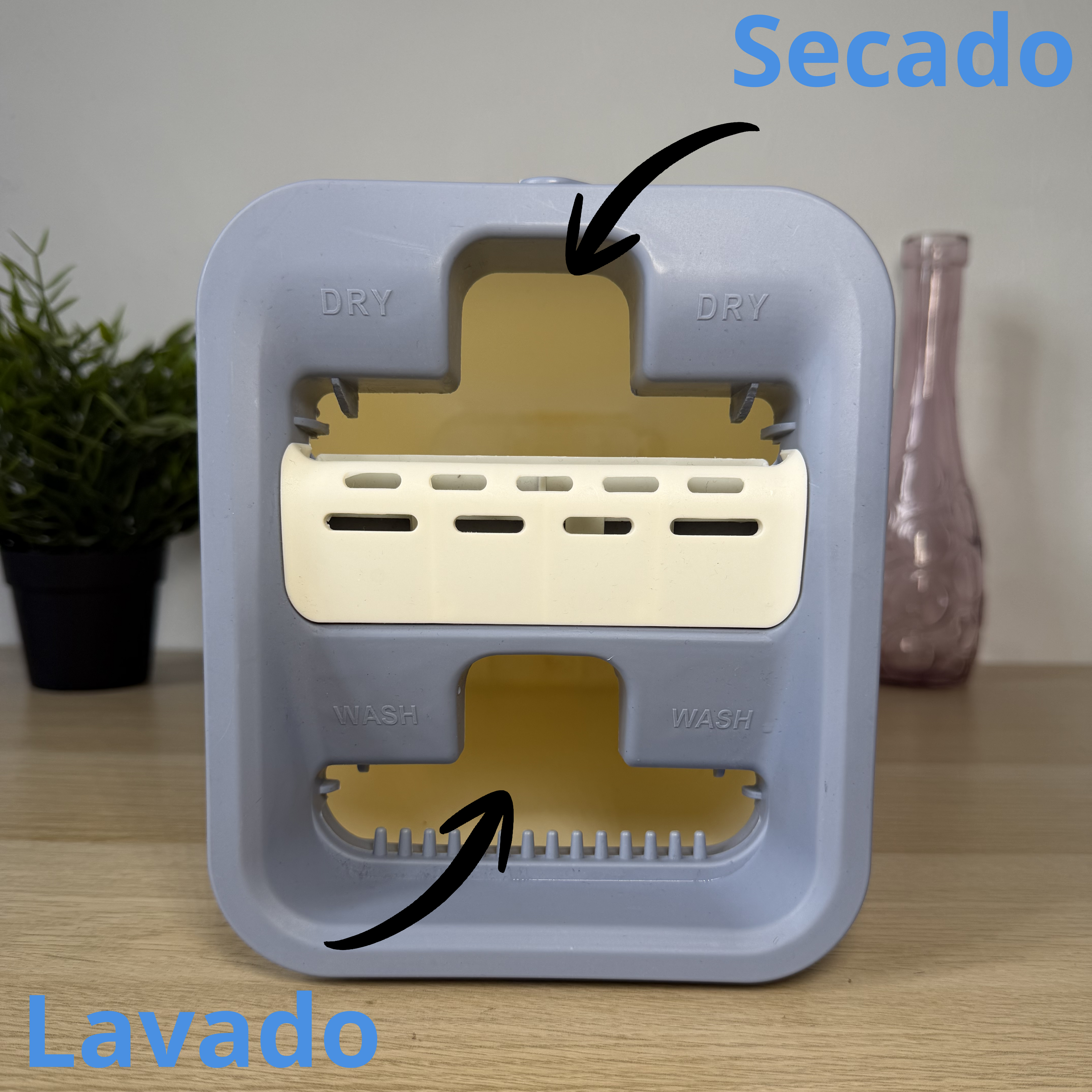 Mopa con cubo escurridor